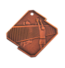 Q16/B medal brąz siatkówka seria Rombo