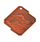 Q17/B medal brąz pływanie seria Rombo