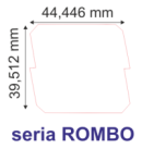 Q18/B medal brąz koszykówka seria Rombo