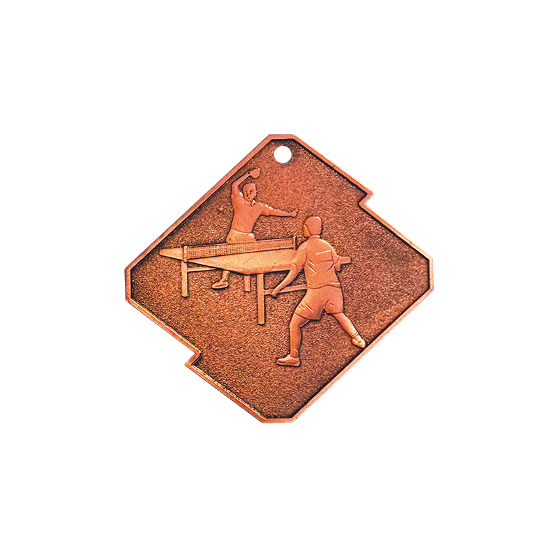 Q15/B medal brąz tenis stołowy seria Rombo