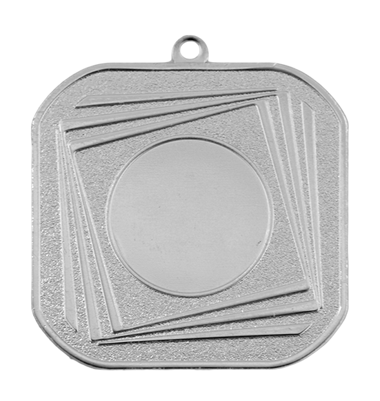 Q4/40/S - 40x40mm medal srebro