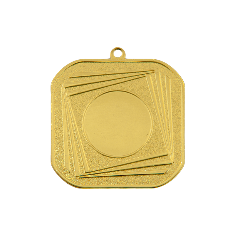 Q4/40/Z - 40x40mm medal złoto