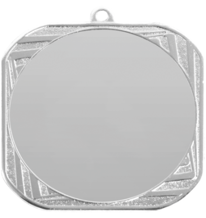 Q50/55/S - 55x55mm medal srebro