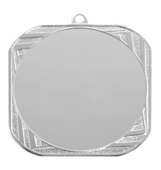 Q50/55/S - 55x55mm medal srebro