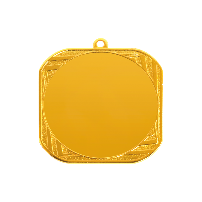 Q50/55/Z - 55x55mm medal złoto