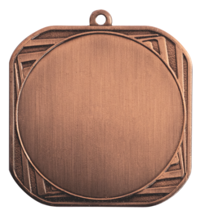 Q50/55/B - 55x55mm medal brąz