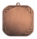 Q50/55/B - 55x55mm medal brąz