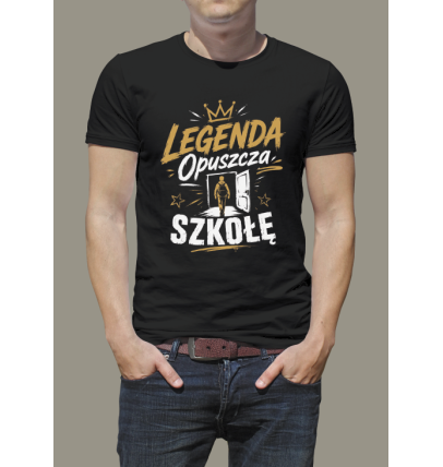 Koszulka LEGENDA OPUSZCZA SZKOŁĘ