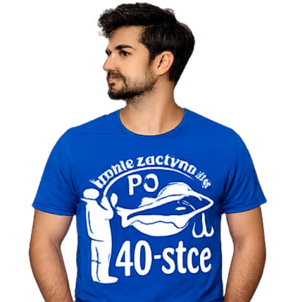Koszulka - branie zaczyna sie po 40