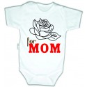 Body niemowlęce z nadrukiem FOR MUM