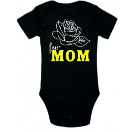 Body niemowlęce z nadrukiem FOR MUM