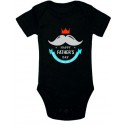 Body niemowlęce z nadrukiem HAPPY FATHERS