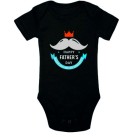 Body niemowlęce z nadrukiem HAPPY FATHERS