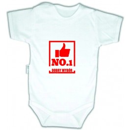 Body niemowlęce z nadrukiem No1 CHOICE