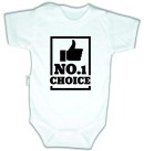 Body niemowlęce z nadrukiem No1 CHOICE
