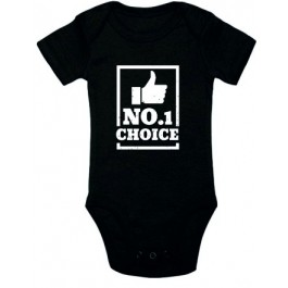 Body niemowlęce z nadrukiem No1 CHOICE