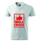 Koszulka z napisem No1 CHOICE