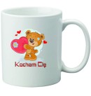 Kubek z nadrukiem KOCHAM CIĘ Kubek z nadrukiem KOCHAM CIĘ
