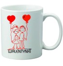 Kubek z nadrukiem WALENTYNKI