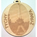 Medal drewniany