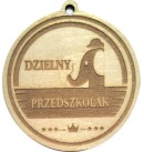 Medal drewniany słoń