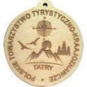 Medal drewniany