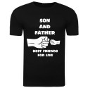 Koszulka z napisem son end father