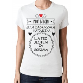 Koszulka z nadrukiem - Moja babcia