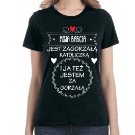 Koszulka z nadrukiem - Moja babcia