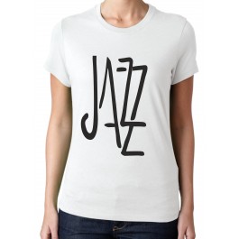 koszulka damska z napisem Jazz