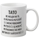 Kubek z nadrukiem Tato
