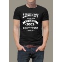 Koszulka z nadrukiem "Legendy rodzą się.."