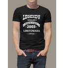 Koszulka z nadrukiem "Legendy rodzą się.."