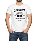 Koszulka z nadrukiem "Legendy rodzą się.."