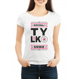 Koszulka damska z napisami