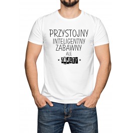 koszulka uniwersalna z napisem