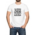 koszulka uniwersalna z napisem