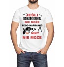 koszulka uniwersalna z napisem