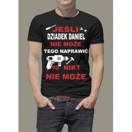 koszulka uniwersalna z napisem