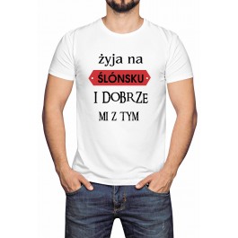 koszulka uniwersalna z napisem