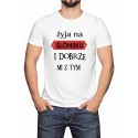 koszulka uniwersalna z napisem