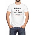 koszulka uniwersalna z napisem