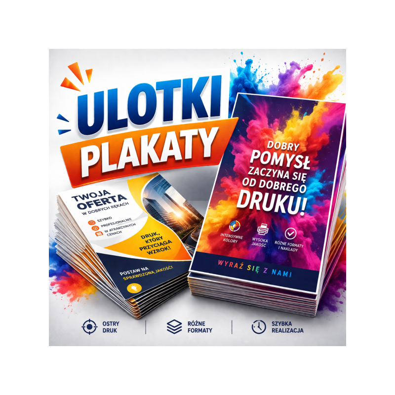 Ulotki i Plakaty