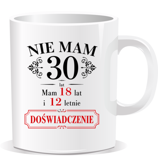 kubek z nadrukiem