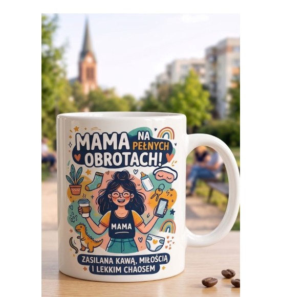 kubek mama na obrotach