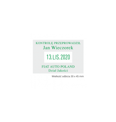 CLASSIC 2360 DATOWNIK - DATA: CYFROWA, POLSKA LUB ISO